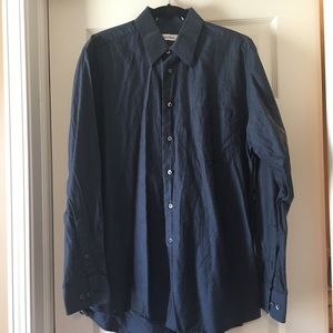 Men’s Calvin Klein Navy dress shirt